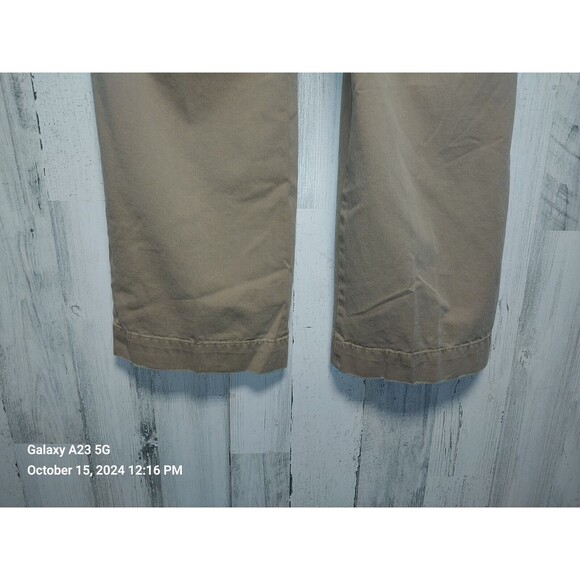 Polo Jeans Company Ralph Lauren Men's Tan Chino Pants Size 33X30 (Actual 35x29) - Picture 7 of 11